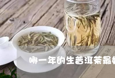 哪一年的生普洱茶最好/2023092592714