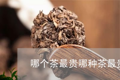 哪个茶最贵哪种茶最贵/2023071385947