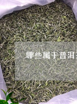 哪些属于普洱茶饼型茶叶/2023110115028