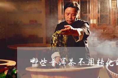 哪些普洱茶不用转化的/2023112778483