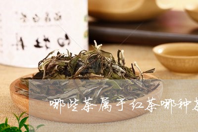 哪些茶属于红茶哪种茶属于红茶/2023060165591