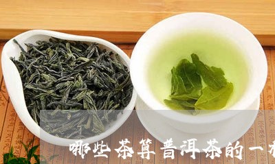 哪些茶算普洱茶的一种茶/2023082976258