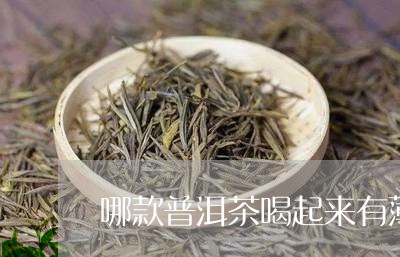 哪款普洱茶喝起来有薄荷感/2023110298514