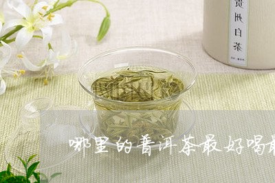 哪里的普洱茶最好喝最出名最正宗/2023121541838