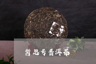 哲思号普洱茶/2023042883460