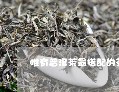 唯有普洱茶最搭配的茶/2023110571581