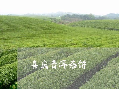 喜庆普洱茶饼/2023101620725