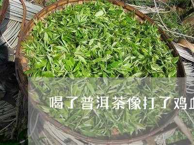 喝了普洱茶像打了鸡血/2023093032736