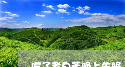 喝了老白茶晚上失眠/2023071737315