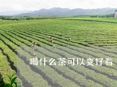 喝什么茶可以变好看/2023042151528