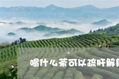 喝什么茶可以疏肝解郁/2023071365369