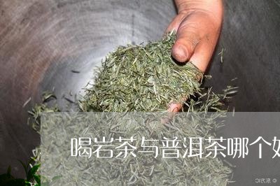 喝岩茶与普洱茶哪个好/2023092829514