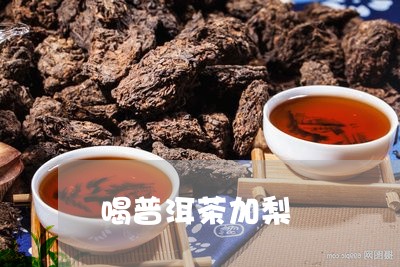 喝普洱茶加梨/2023081809603