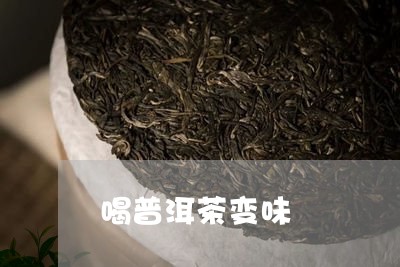 喝普洱茶变味/2023042818153