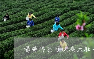 喝普洱茶可以减大肚子/2023061691693