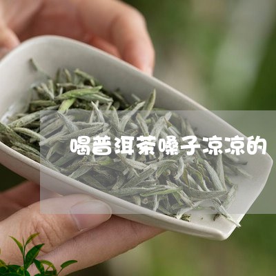 喝普洱茶嗓子凉凉的/2023082959602