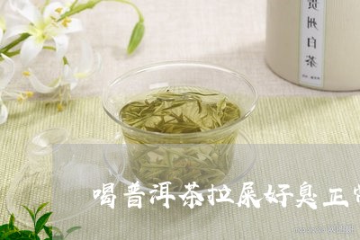 喝普洱茶拉屎好臭正常吗/2023103113927