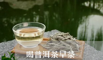 喝普洱茶早茶/2023110574027