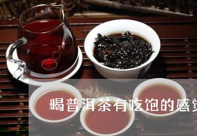 喝普洱茶有吃饱的感觉/2023062466250