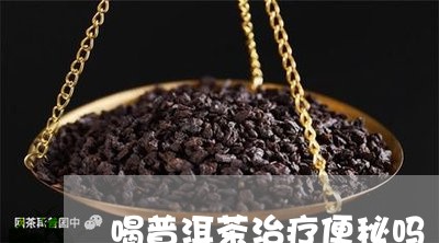 喝普洱茶治疗便秘吗/2023091532695