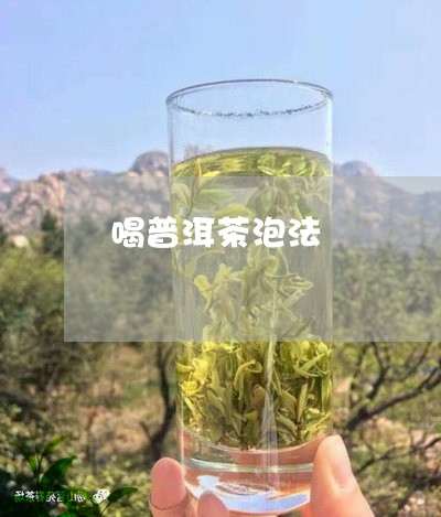 喝普洱茶泡法/2023042583920