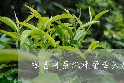 喝普洱茶泡蜂蜜舌头麻/2023061968605