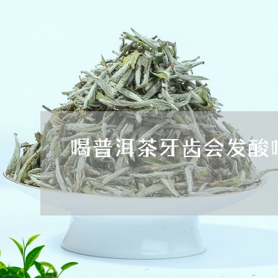 喝普洱茶牙齿会发酸吗/2023062398604