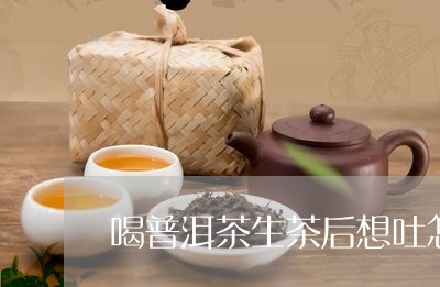 喝普洱茶生茶后想吐怎么办/2023110568594