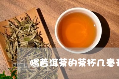 喝普洱茶的茶杯几毫升/2023120689647