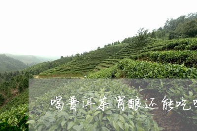 喝普洱茶胃酸还能吃吗/2023072458593