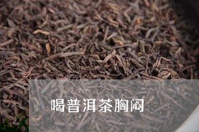 喝普洱茶胸闷/2023042991945