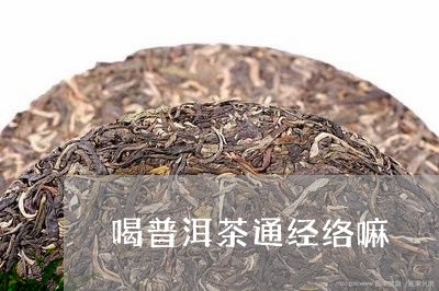 喝普洱茶通经络嘛/2023082959591