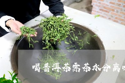 喝普洱茶需茶水分离吗/2023062170625