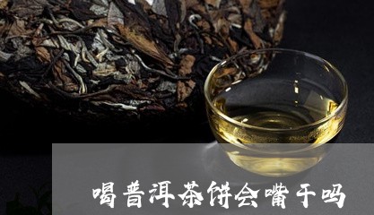 喝普洱茶饼会嘴干吗/2023121503634