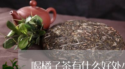 喝橘子茶有什么好处小橘茶叶怎么泡/2023060402793