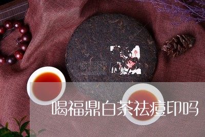 喝福鼎白茶祛痘印吗/2023120320602