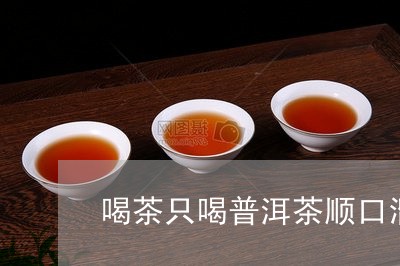 喝茶只喝普洱茶顺口溜/2023092759592