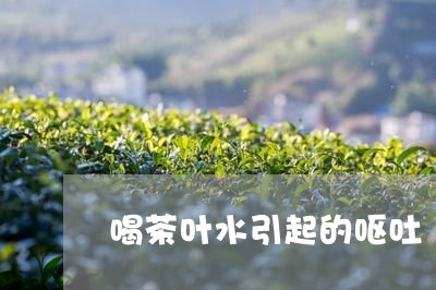 喝茶叶水引起的呕吐/2023042594937