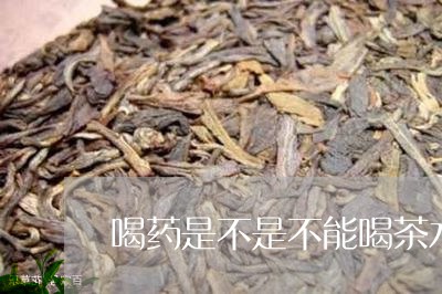 喝药是不是不能喝茶水/2023071649605