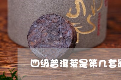 四级普洱茶是第几套题/2023061444068