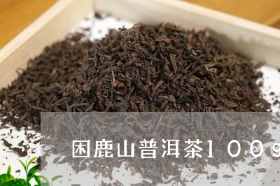 困鹿山普洱茶100g/2023092823028