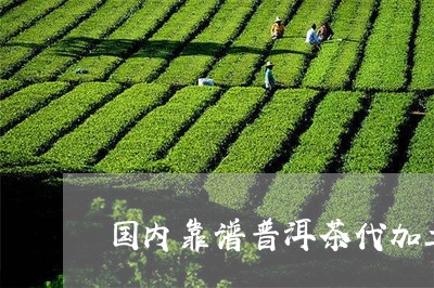 国内靠谱普洱茶代加工/2023093096247