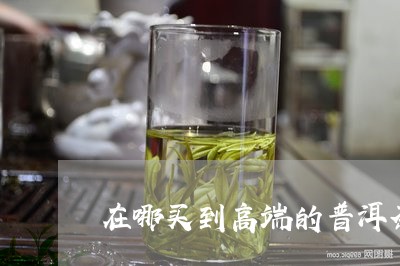 在哪买到高端的普洱茶/2023100552804