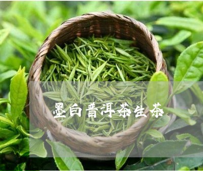 墨白普洱茶生茶/2023120381837