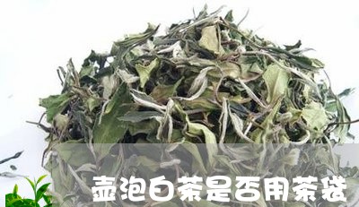 壶泡白茶是否用茶袋/2023081459604