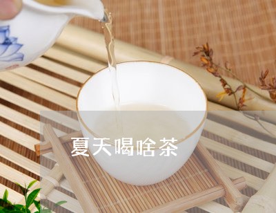 夏天喝啥茶/2023090262046