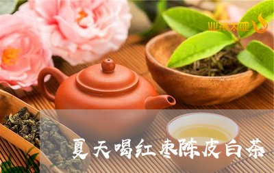 夏天喝红枣陈皮白茶/2023082599583