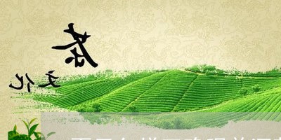 夏天怎样正确喝普洱茶/2023080283725