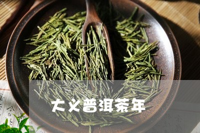 大义普洱茶年/2023042801946