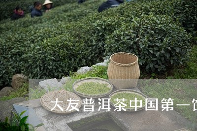 大友普洱茶中国第一饼/2023092822815